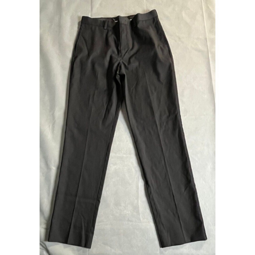 Michael Strahan Dress Pant Collection Mens Black 18R